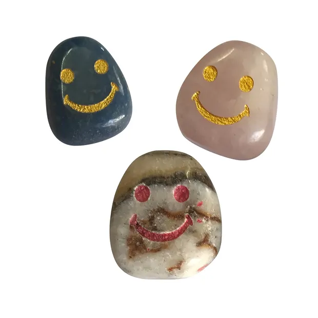 Schmunzelsteine (100 St./VE) | Mineralienhandel Edelsteine, Heilsteine & Schmuck