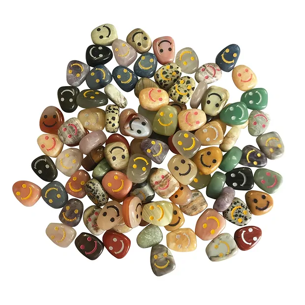 Schmunzelsteine (100 St./VE) | Mineralienhandel Edelsteine, Heilsteine & Schmuck