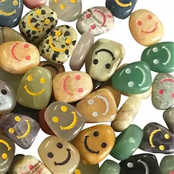 0500027201 Schmunzelsteine (100 St./VE) | Mineralienhandel Edelsteine, Heilsteine & Schmuck