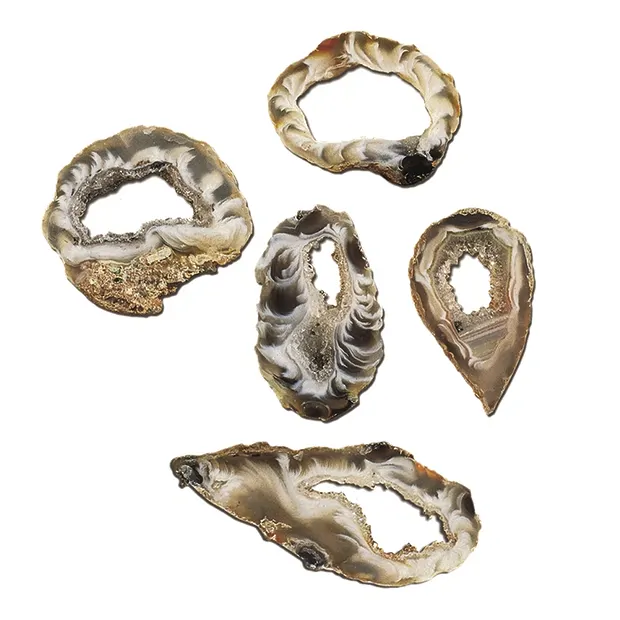 Dischi di geodi 03 - 05cm (10 pz./ UC) | grossista gemme e pietre curative