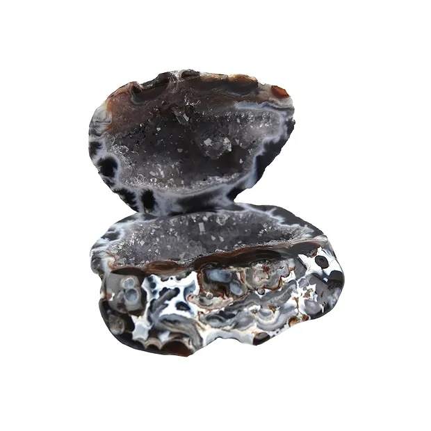 Boîte Agate Géodes, 05cm | Pierres précieuses, pierres thérapeutiques & bijoux