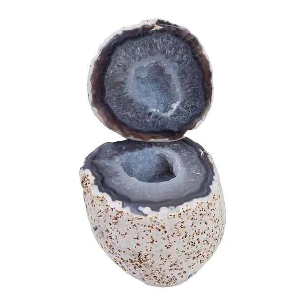 Geoda de ágata, 6,0 - 7,0cm | piedras preciosas, piedras curativas y joyería