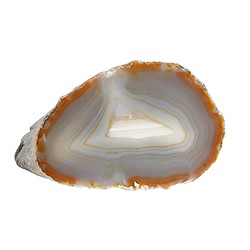 0500108006 Pièce polie d'un côté d'Agate, 7 à 10 cm | Marco Schreier