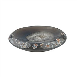 0500114009 Agate bowl, 11 - 13cm (medium) | minerals trade - gems, healing stones &amp; jewelry