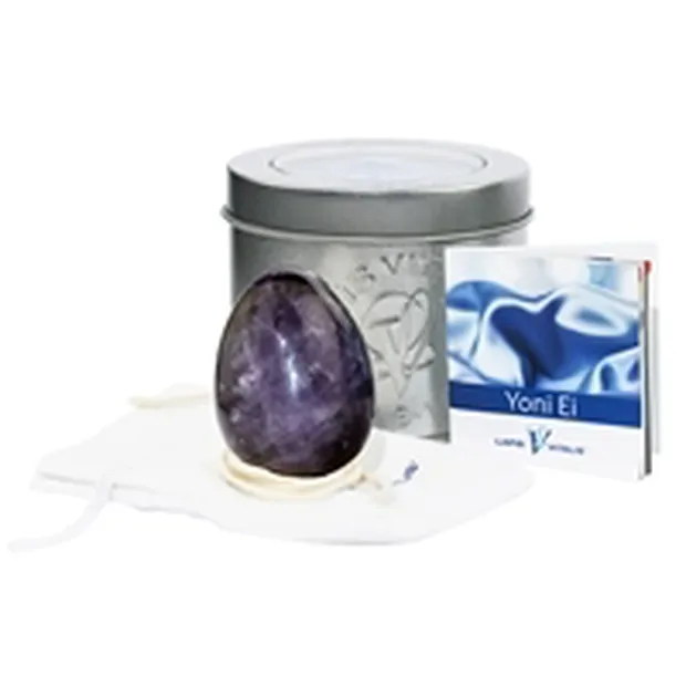 Yoni-Ei Amethyst, 4,0cm (mittel) | Großhändler Edelsteine, Heilsteine & Schmuck
