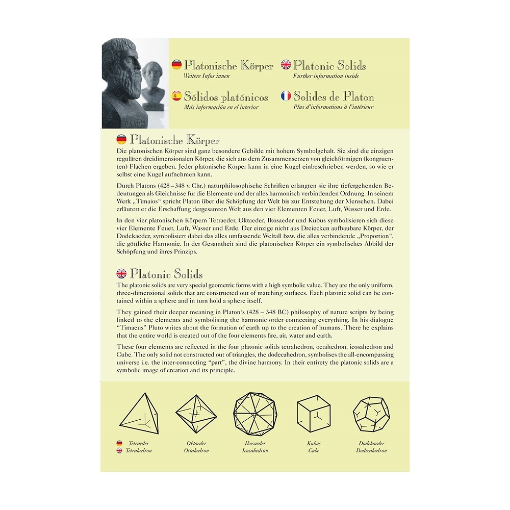 Platonic Solids Amethyst, 3cm (large) | wholesale gems, healing stones & jewelry