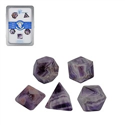 0501209140 Quarzo ametista corpo platonico, 2 cm (piccolo) | Marco Schreier