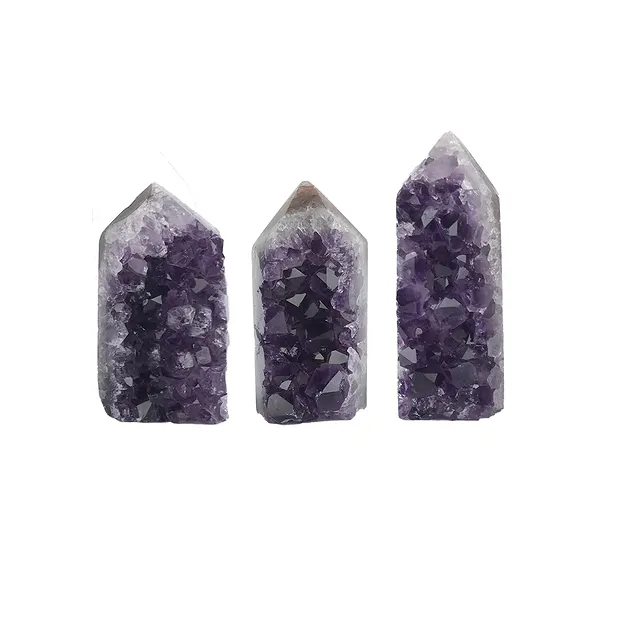 Point Amethyst rough, 7,0 - 8,0cm | wholesaler gems, healing stones & jewelry