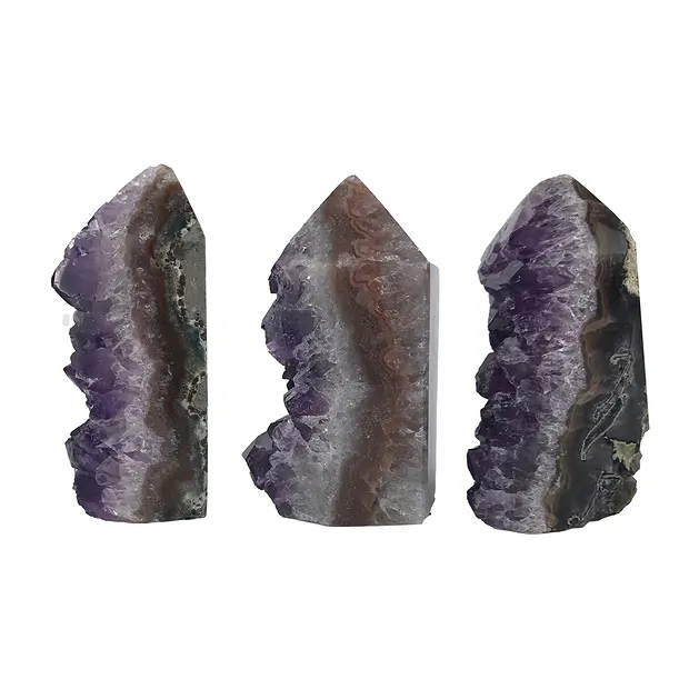 Spitze Amethyst roh, 7,0 - 8,0cm | Großhändler Edelsteine, Heilsteine & Schmuck