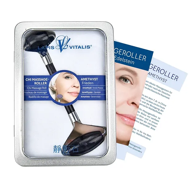 Chi Massage Roller Amethyst (Peace) | wholesaler gems, healing stones & jewelry