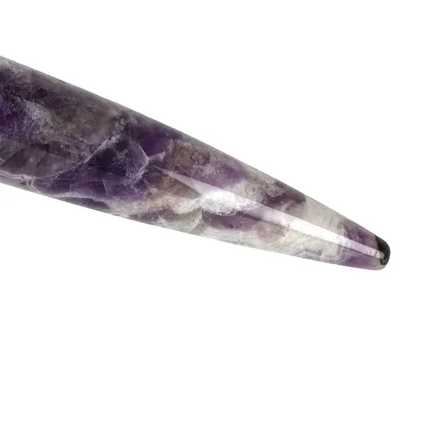 Massagegriffel Amethyst, in Geschenkdose | GH Edelsteine, Heilsteine & Schmuck