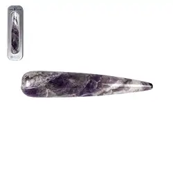 0501212091 Amethyst massage stylus, in gift box | wholesaler gems, healing stones & jewelry