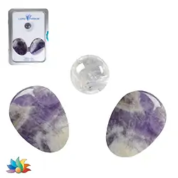 0501212092 Augenstein-Set Amethyst | Schreier Großhändler Edelsteine, Heilsteine & Schmuck