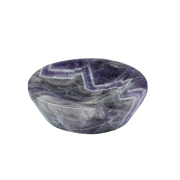 Schale Amethyst rund, 9cm | Schreier Großhandel Edelsteine, Heilsteine & Schmuck