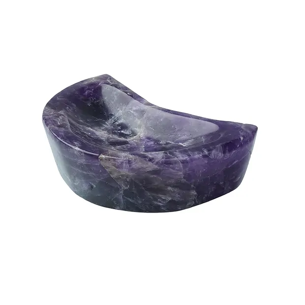 Coupe améthyste lune, 9cm | Pierres précieuses, pierres thérapeutiques & bijoux