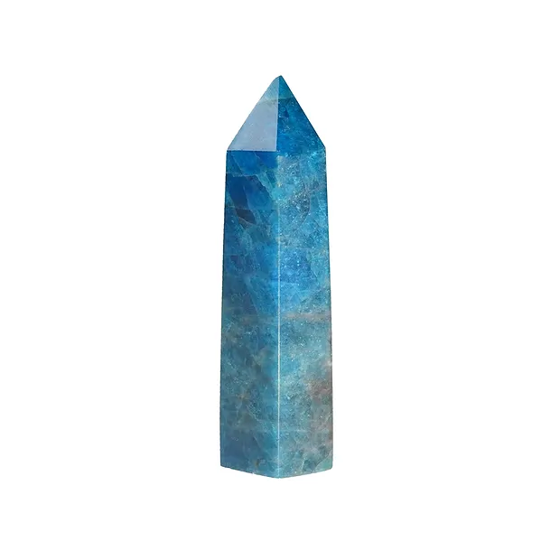Point Apatite (stab.), 7,5 - 8,5cm | wholesaler gems, healing stones & jewelry