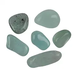 0502227102 Tumbled Stones Aquamarine, 0.9 - 2.1cm (100g/ PU) | Marco Schreier