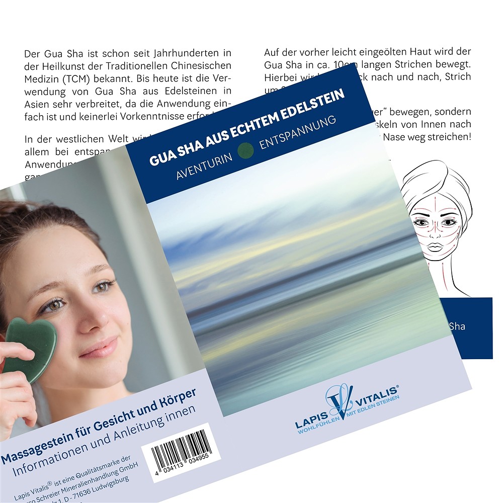 Gua Sha Aventurin (grün) | Schreier Großhändler Edelsteine, Heilsteine & Schmuck