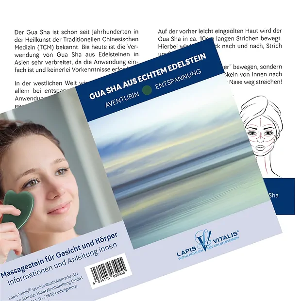 Gua Sha Aventurine (vert) | Pierres précieuses, pierres thérapeutiques & bijoux