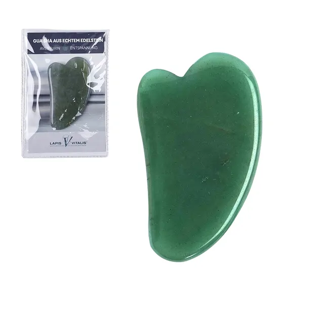 Gua Sha Aventurin (grün) | Schreier Großhändler Edelsteine, Heilsteine & Schmuck