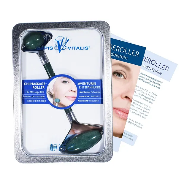Chi-Massageroller Aventurin (Entspannung) | GH Edelsteine, Heilsteine & Schmuck