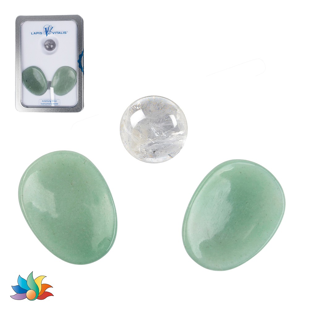 Set di pietre occhio in avventurina (antistress) | Marco Schreier