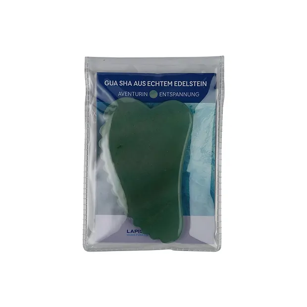 Gua Sha Aventurina con dientes | piedras preciosas, piedras curativas y joyería
