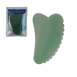 0503112114 Gua Sha in avventurina con denti | Gemme Schreier, pietre curative e gioielli