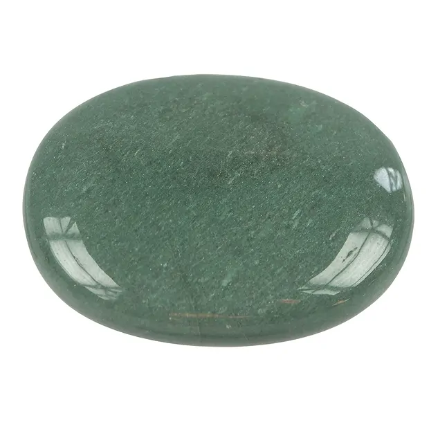 Piedra en forma de jabón cuarzo aventurina (verde) | Marco Schreier