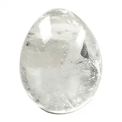 0503502005 Cristal de roca huevo, 6,0cm | piedras preciosas, piedras curativas y joyería