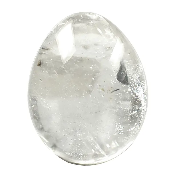 Egg Rock Crystal, 6,0cm | wholesaler - gems, precious & healing stones, jewelry