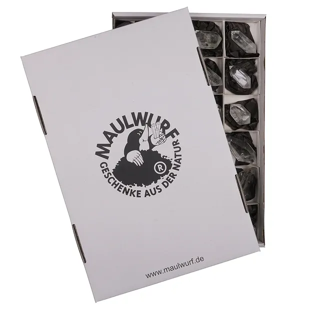 Puntas Cristal de roca pulido, 5 - 8cm (24 unid./VE) | Marco Schreier