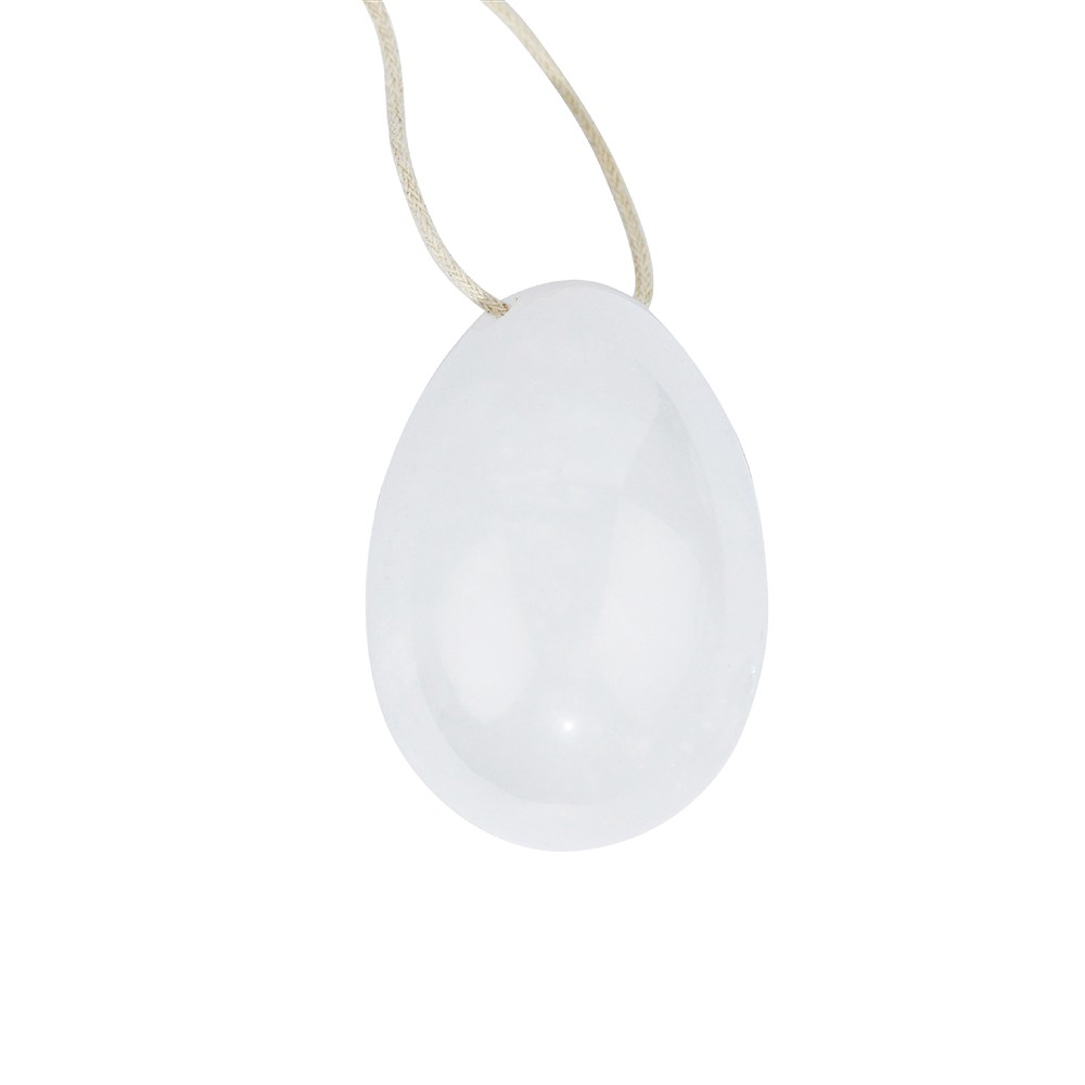 Yoni Egg Rock Crystal, 3.5cm (small) | wholesaler gems, healing stones & jewelry