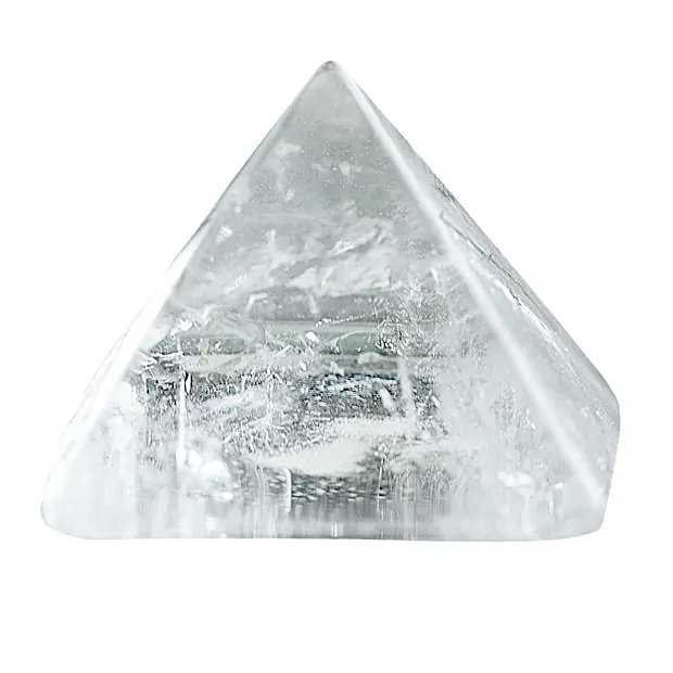 Pyramide Cristal de roche dans boîte cadeau, 04cm | Marco Schreier