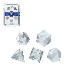 0503509140 Platonische Körper Bergkristall, 2cm (klein) | Edelsteine, Heilsteine & Schmuck