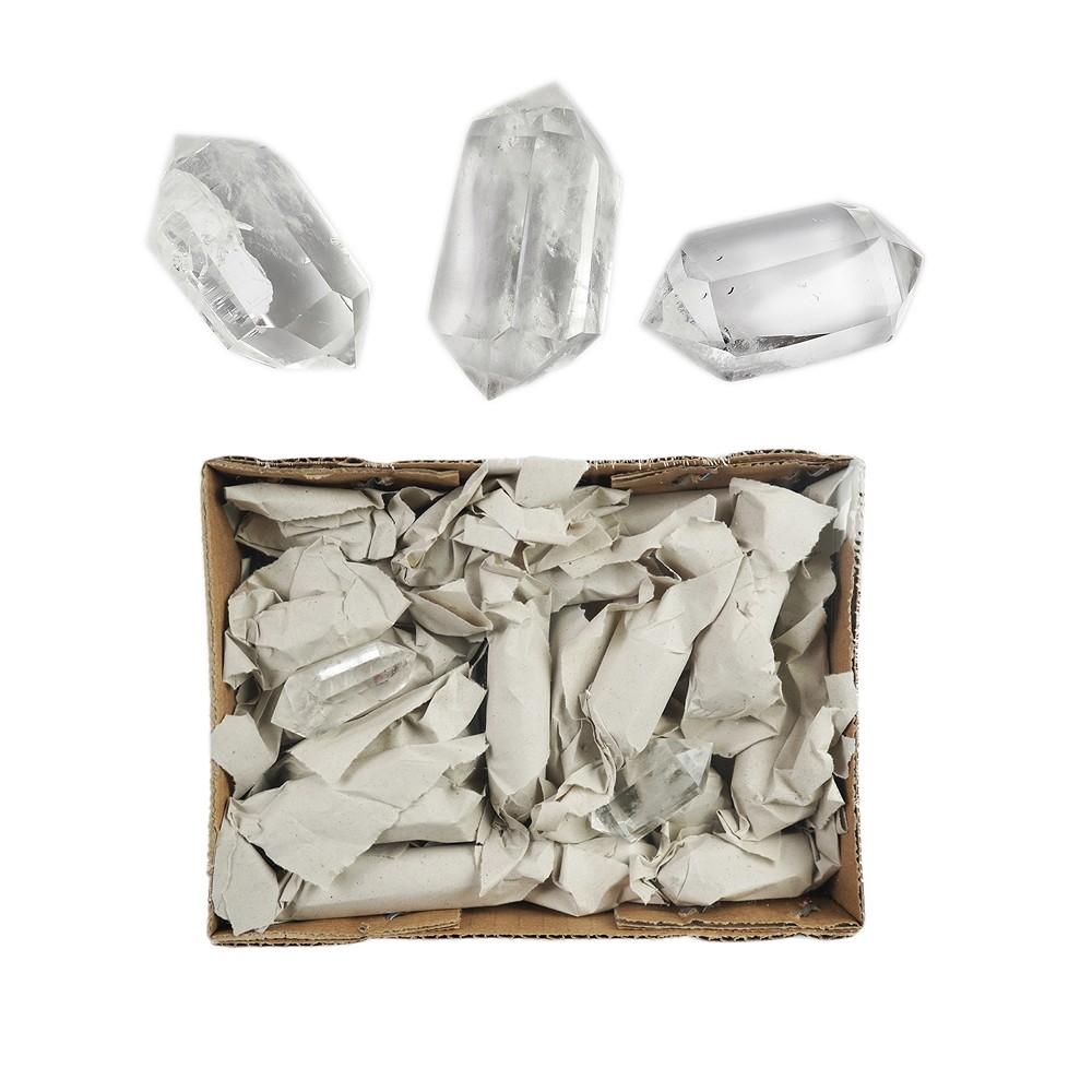 Spitzen Bergkristall poliert, gemischte Größen (1 kg/VE) | Marco Schreier
