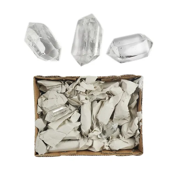 Spitzen Bergkristall poliert, gemischte Größen (1 kg/VE) | Marco Schreier