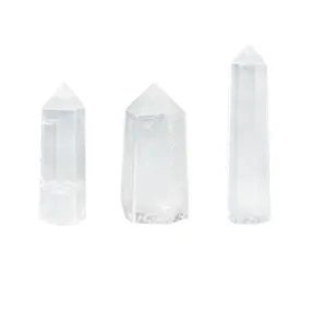 Pointe Cristal de roche polie, 5,5 - 6,5cm | Marco Schreier