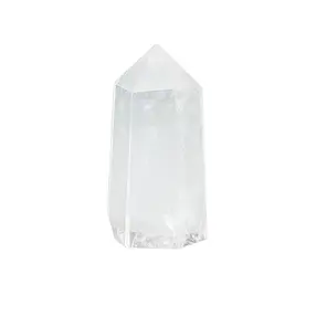 Pointe Cristal de roche polie, 5,5 - 6,5cm | Marco Schreier