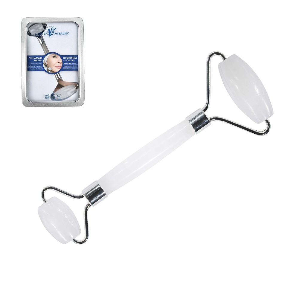 Chi Massage Roller Rock Crystal (Insight) | wholesaler gems & healing stones