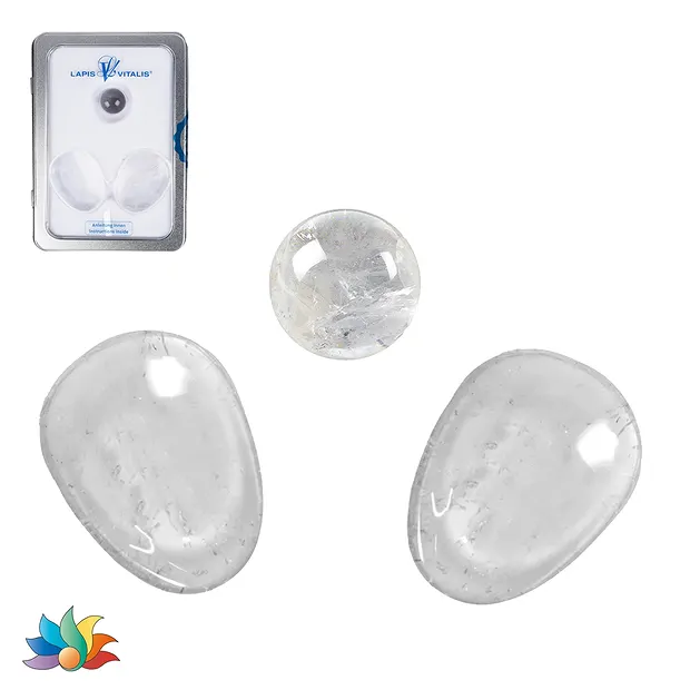 Augenstein-Set Bergkristall | Mineralien-Handel Edelsteine, Heilsteine & Schmuck