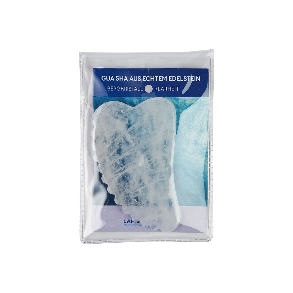 Cristal de roca Gua Sha con dientes | Marco Schreier