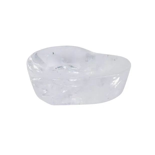 Rock Crystal Heart Bowl, 10cm | minerals trade - gems, healing stones & jewelry