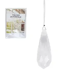 0503515004 Lichtkristall-Tropfen (facettierter Bergkristall), 40mm | Marco Schreier