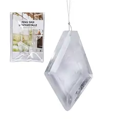 0503515007 Lichtkristall Drachenträne (facettierter Bergkristall), 45mm | Marco Schreier