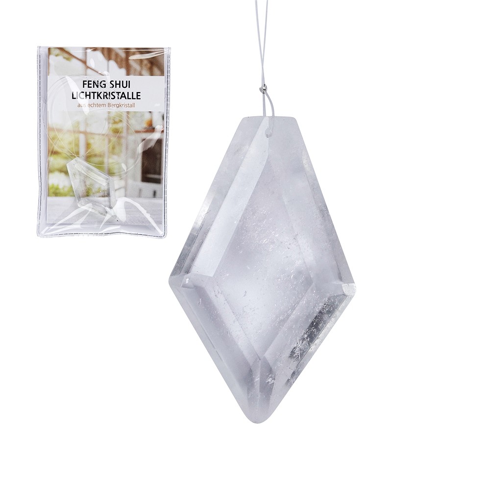 Cristaux de lumière larme de dragon (Cristal de roche à facettes), 45mm | Marco Schreier