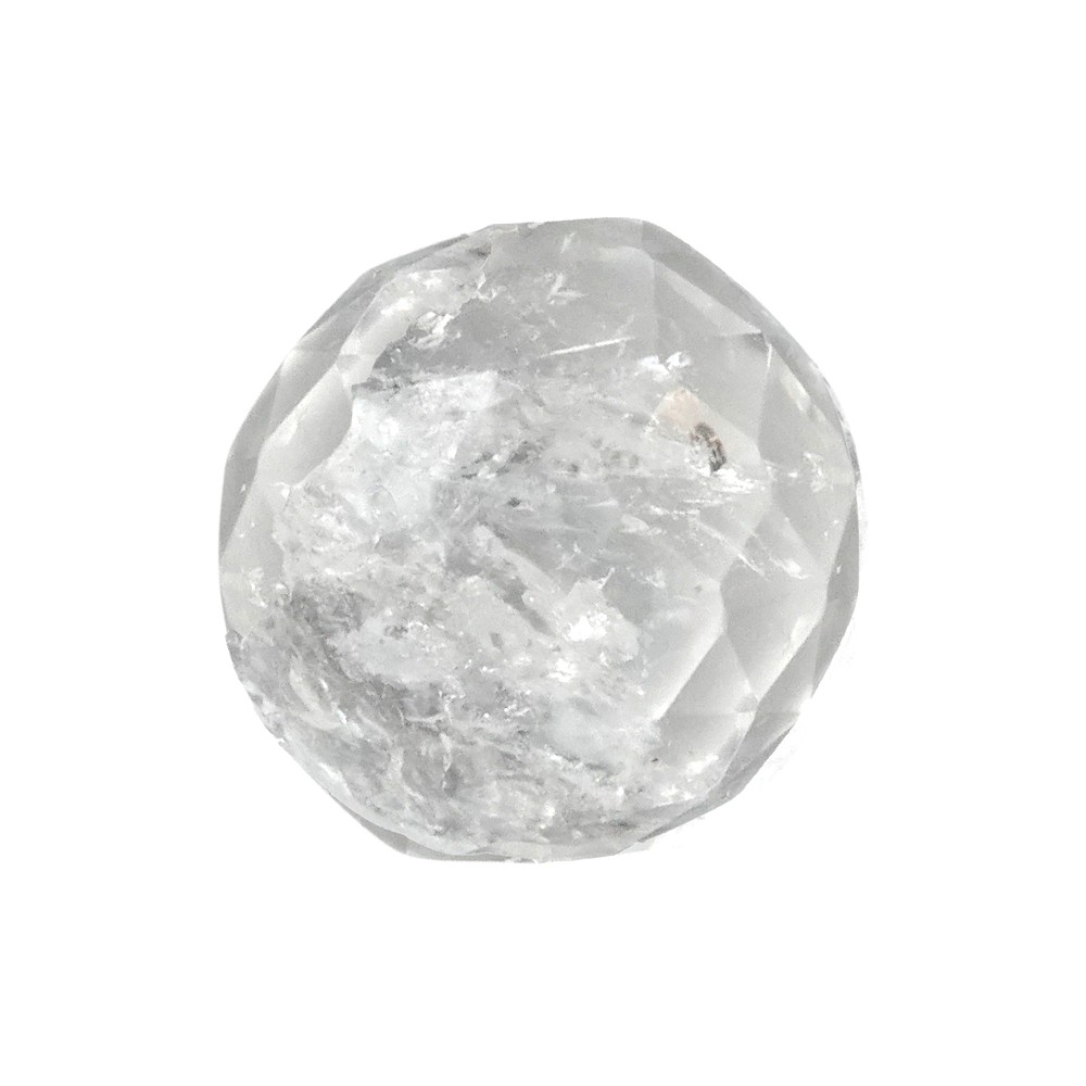 Cristal de lumière (Cristal de roche à facettes), 28mm | Marco Schreier