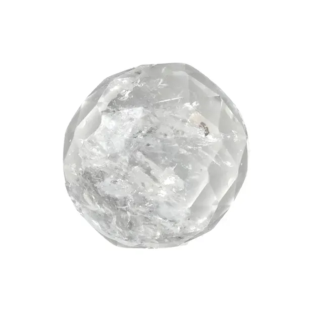 Cristal de lumière (Cristal de roche à facettes), 28mm | Marco Schreier