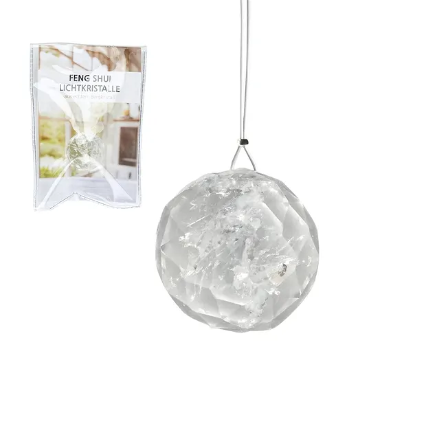 Lichtkristall-Kugel (facettierter Bergkristall), 28mm | Marco Schreier