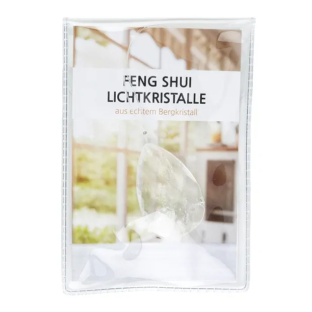 Lichtkristall-Tropfen (facettierter Bergkristall), 45mm | Marco Schreier